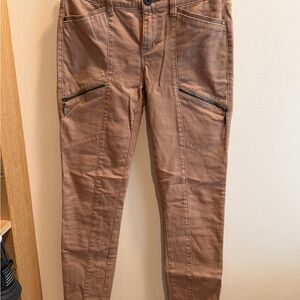 White House Black Market Tan Skinny Leg Pants